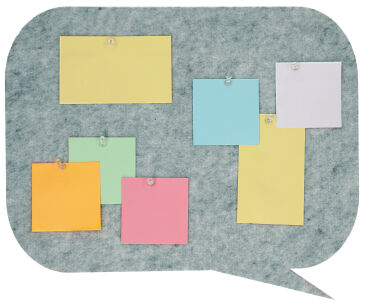 Tablica Reco Memory szara XL 40x50 cm
