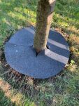 Krążek filcowy zabezpieczający przed chwastami ściółkowanie grafit fi 60 cm - 6