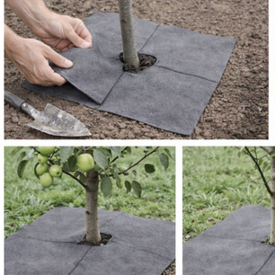 Przeciwchwastowe maty kwadratowe