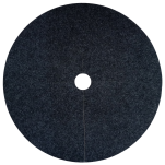 Krążek filcowy zabezpieczający przed chwastami ściółkowanie grafit fi 70 cm - 3