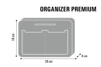 Organizer filcowy do torebki Premium szary - 5
