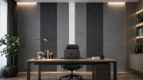 ARCO FeltWall Panel Akustyczny Filcowy Prostokąt Biały 37 × 74 cm Samoprzylepny - 9
