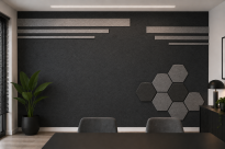 ARCO FeltWall Pas Filcowy Samoprzylepny 6 × 500 cm Dekoracyjno-Akustyczny, Biały - 14