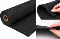 Filc poliestrowy techniczny 50x160cm grafit 400g/m2 4mm - 4