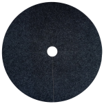 Krążek filcowy zabezpieczający przed chwastami ściółkowanie grafit fi 50 cm - 3