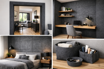 Gruby Filc Samoprzylepny 7 mm 700 g/m² Szary – 75x160 cm | Techniczny, Wygłuszający, Ochronny, Termoizolacyjny - 18