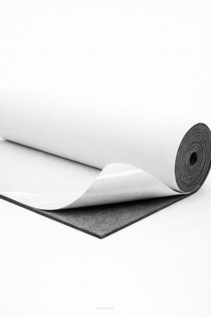 Gruby Filc Samoprzylepny 7 mm 700 g/m² Szary – 75x160 cm | Techniczny, Wygłuszający, Ochronny, Termoizolacyjny