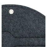 Organizer na ścianę Kółko z kieszeniami Antracyt XL - 45 cm - 2