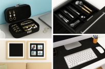 Polski filc poliestrowy na metry szerokość 150x50 cm grafitowy 4 mm - 3