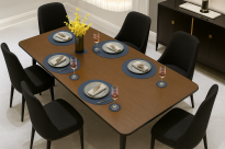 Duży zestaw podkładek uniwersalnych okrągłych szarych 15 szt. - 5