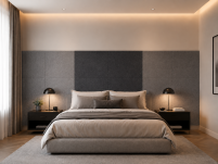 ARCO FeltWall Panel Akustyczny Filcowy Kwadratowy Biały 74 × 74 cm Samoprzylepny - 2