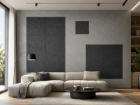 ARCO FeltWall Panel Akustyczny Filcowy Kwadratowy Biały 74 × 74 cm Samoprzylepny - 11
