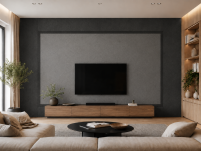ARCO FeltWall Panel Akustyczny Filcowy Kwadratowy Biały 74 × 74 cm Samoprzylepny - 6