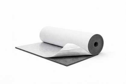 Gruby Filc Samoprzylepny 7 mm 700 g/m² Szary – 10x160 cm | Techniczny, Wygłuszający, Ochronny, Termoizolacyjny