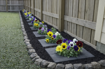 Filcowa mata przeciwchwastowa kwadratowa 70x70 cm 4mm szara, do ściółkowania roslin, drzewek, drzew, szkółkarstwa - 12