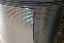Filc Techniczny 7mm z Folią Aluminiową 0,5x1m Izolacja Termiczna na metry - 5