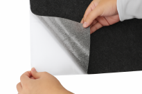 Filc Samoprzylepny Techniczny: 1 szt: 50x150 cm; 4 mm – 350 g/m², Czarny, na Metry | Wygłuszający, Ochronny, Termoizolacyjny - 9