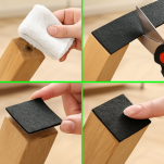 Filc Samoprzylepny Techniczny: 1 szt: 50x150 cm; 4 mm – 350 g/m², Czarny, na Metry | Wygłuszający, Ochronny, Termoizolacyjny - 7