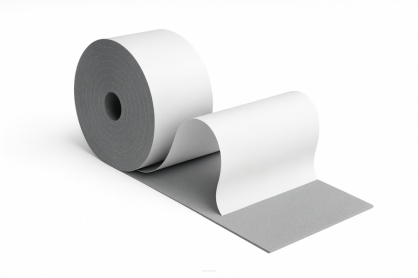 Filcowa taśma ochronna samoprzylepna 10 cm × 74 cm – szara, gr. 4 mm, 350 g/m²