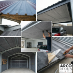 Filc Antykondensacyjny 50x120 cm Samoprzylepny – Ochrona przed Wilgocią, Blacha Trapezowa, Dach - 3