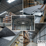 Filc Antykondensacyjny 50x120 cm Samoprzylepny – Ochrona przed Wilgocią, Blacha Trapezowa, Dach - 9