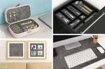 Filc Samoprzylepny Techniczny: 1 szt: 25x150 cm; 4 mm – 350 g/m², Szary, na Metry | Wygłuszający, Ochronny, Termoizolacyjny - 5