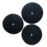 Zestaw krążków przeciwchwastowych 3 szt. ściółkowanie grafit fi 26 cm - 3