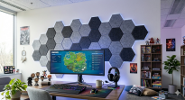 Filcowy Panel Ścienny Samoprzylepny HEXAGON Szary, 42x37 cm 4 mm – Panel Dekoracyjny, Akustyczny, Izolacyjny i Antykondensacyjny - 6