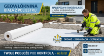 GEOWŁÓKNINA na metry PES 100 G/M² atestowana pod drogi, parkingi, kostkę - 5